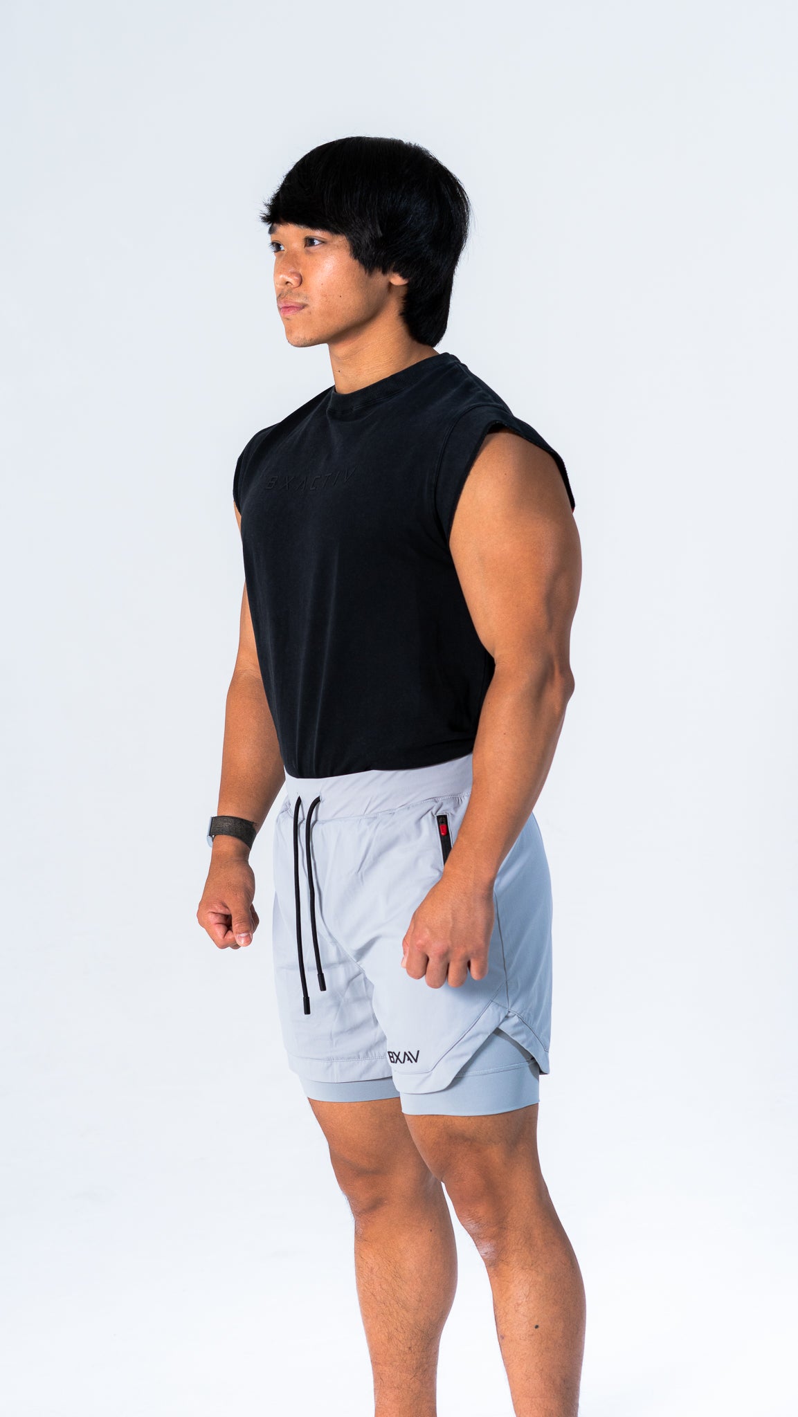 Capped Sleeve T-Shirt (Vintage Black)