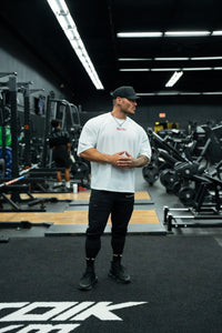 Big Logo Boxy Mesh Tee (2 Colors)