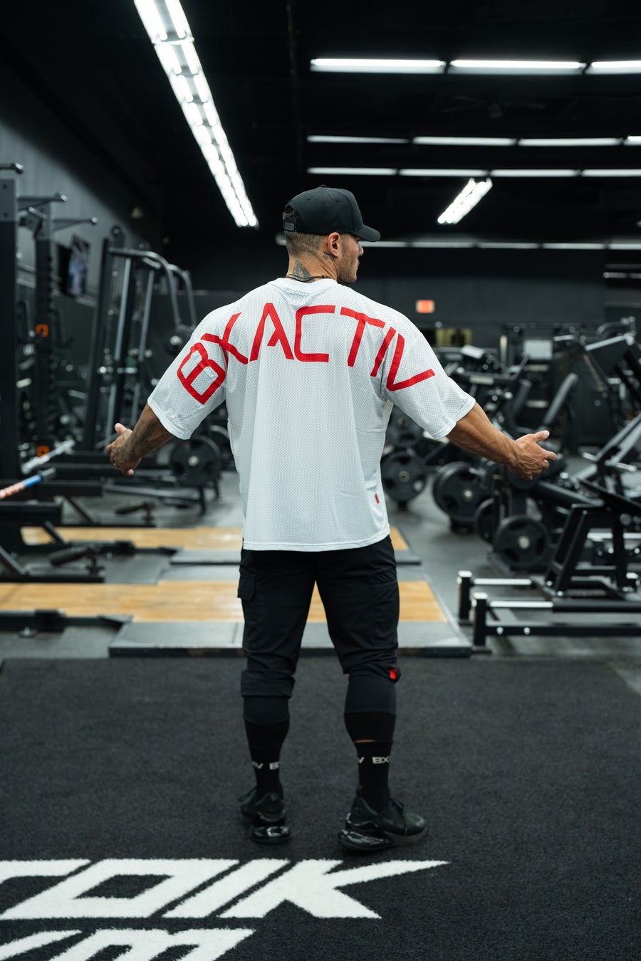 Big Logo Boxy Mesh Tee (2 Colors)