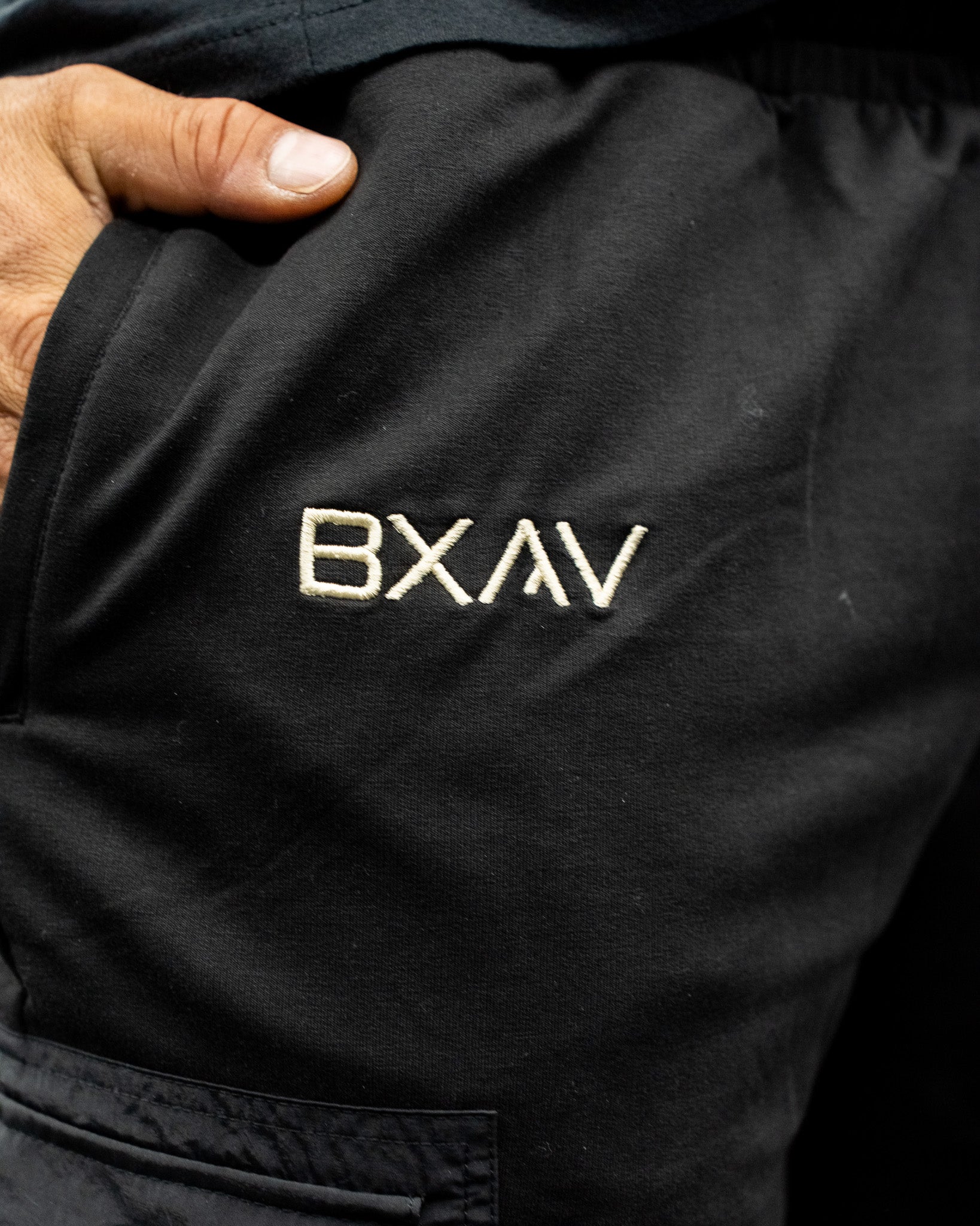 BXAV Heavyweight Cargo Patch Sweats - Oversized