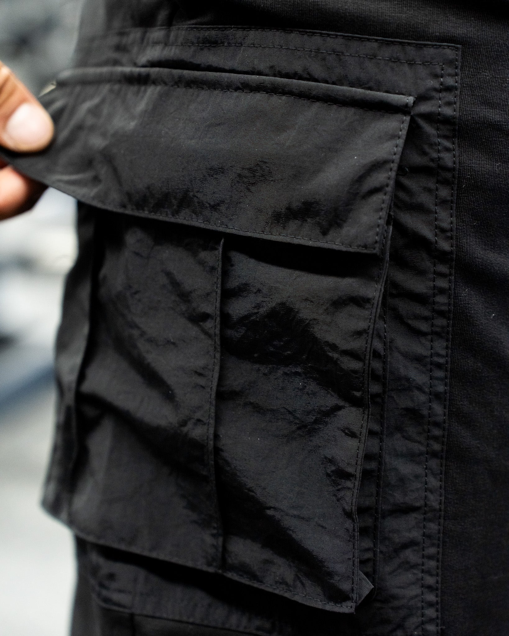 BXAV Heavyweight Cargo Patch Sweats - Oversized